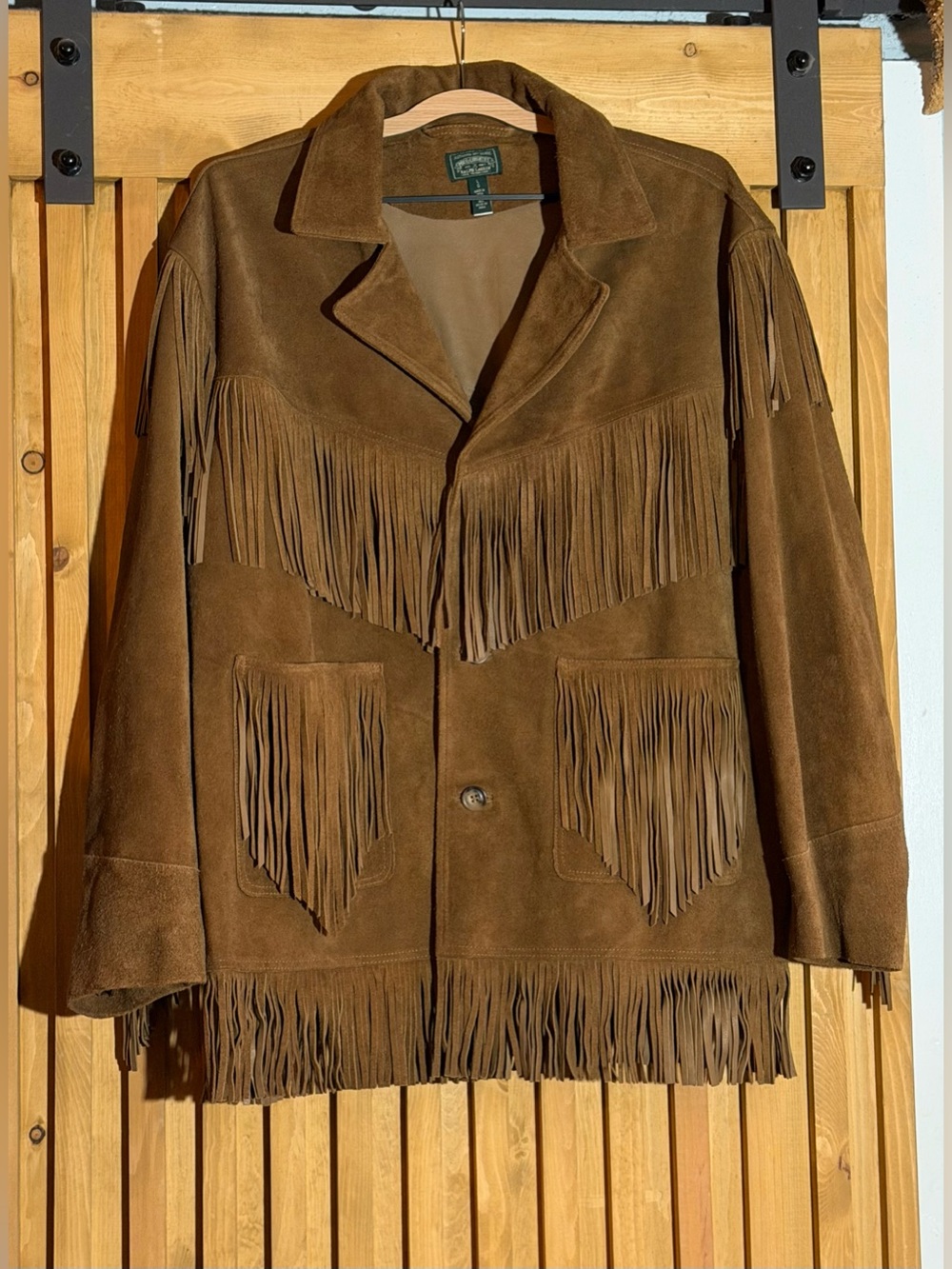 POLO RALPH LAUREN
Fringe Suede Western Jacket